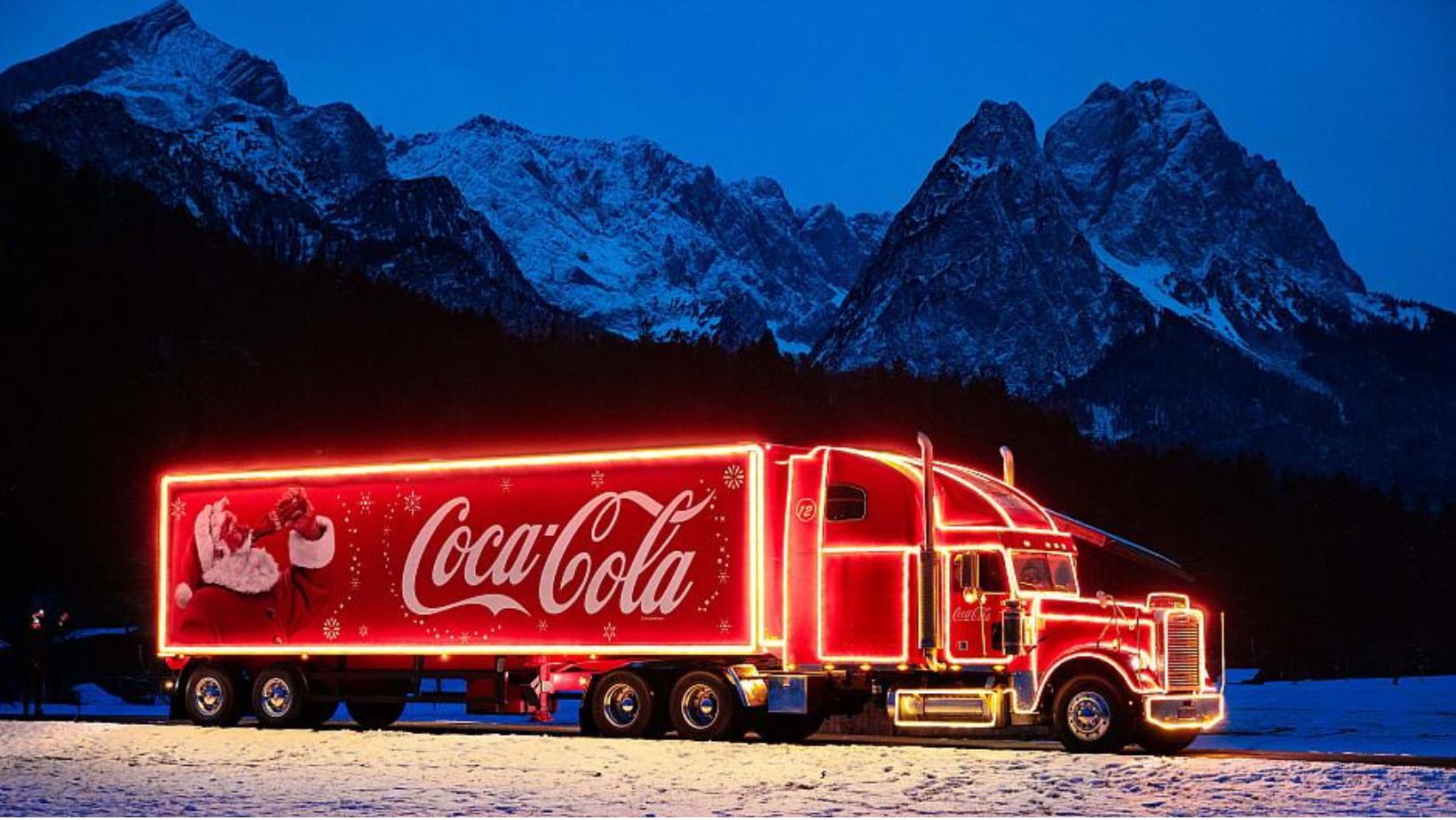 Die Geschichte des berühmten Weihnachts-Truck von Coca-Cola - 1