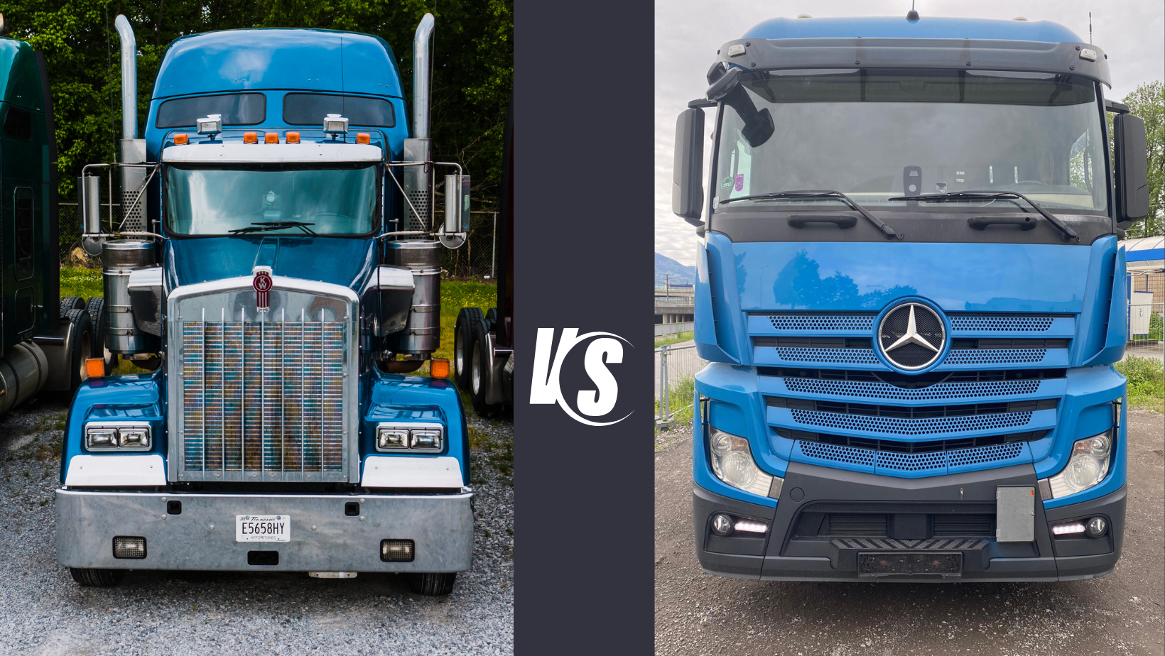 European Trucks VS. American Trucks - 1