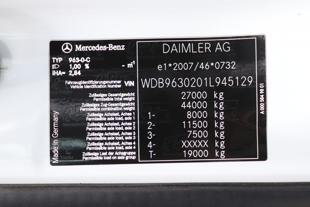 Mercedes-Benz Antos 2540 E6 LBW Retarder AHK Lenkachse TÜV Neu - 19