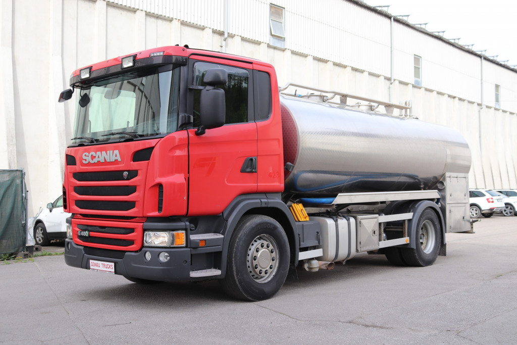 Scania G480 E6 Milch Isoliert 11.000L 3 Kammern Pumpe - 1