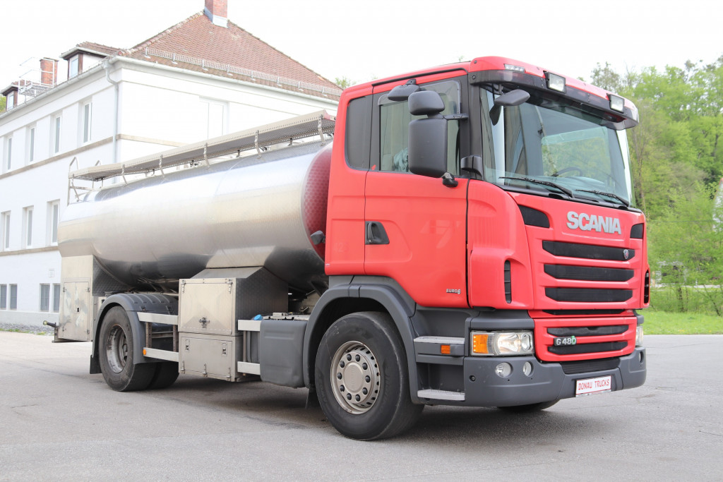 Scania G480 E6 Milch Isoliert 11.000L 3 Kammern Pumpe - 2