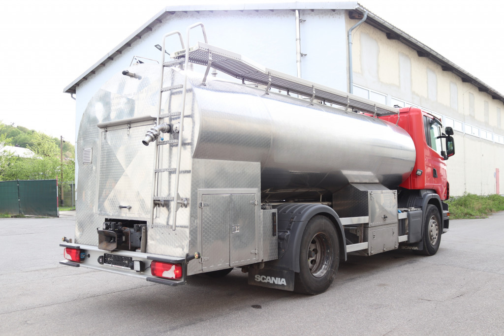 Scania G480 E6 Milch Isoliert 11.000L 3 Kammern Pumpe - 3