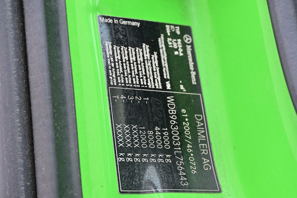 Mercedes-Benz Antos 1840 E6 Luft/Luft Edscha LBW - 23 Mercedes-Benz Antos 1840 E6 Luft/Luft Edscha LBW - 23