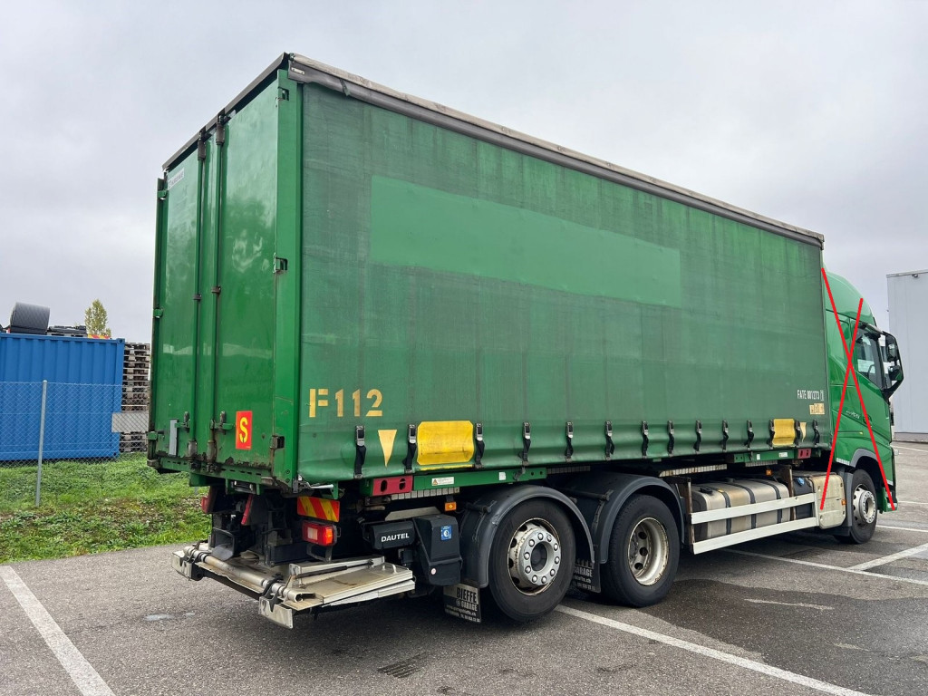 Krone WP 7,3 LS5-CS Schiebeplane BDF Hecktüren - 1