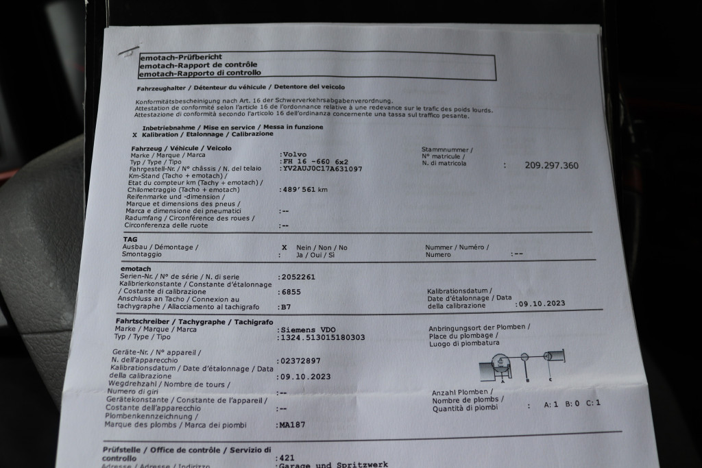Volvo FH16.660 6x2 Lift/Lenk 2Betten ohne Kran - 16 Volvo FH16.660 6x2 Lift/Lenk 2Betten ohne Kran - 16