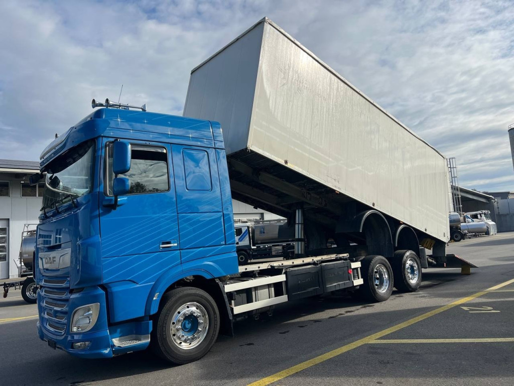 DAF XF480 Kippkasten Retarder LBW AHK Bett Alufelgen - 1